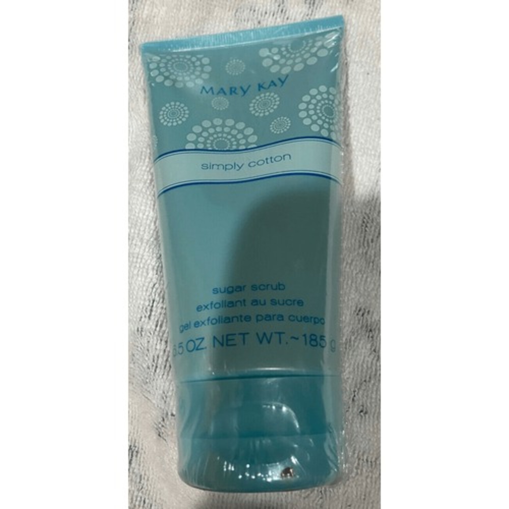 MARY KAY SIMPLY COTTON SUGAR SCRUB-6.5 OZ SEALED‎ New